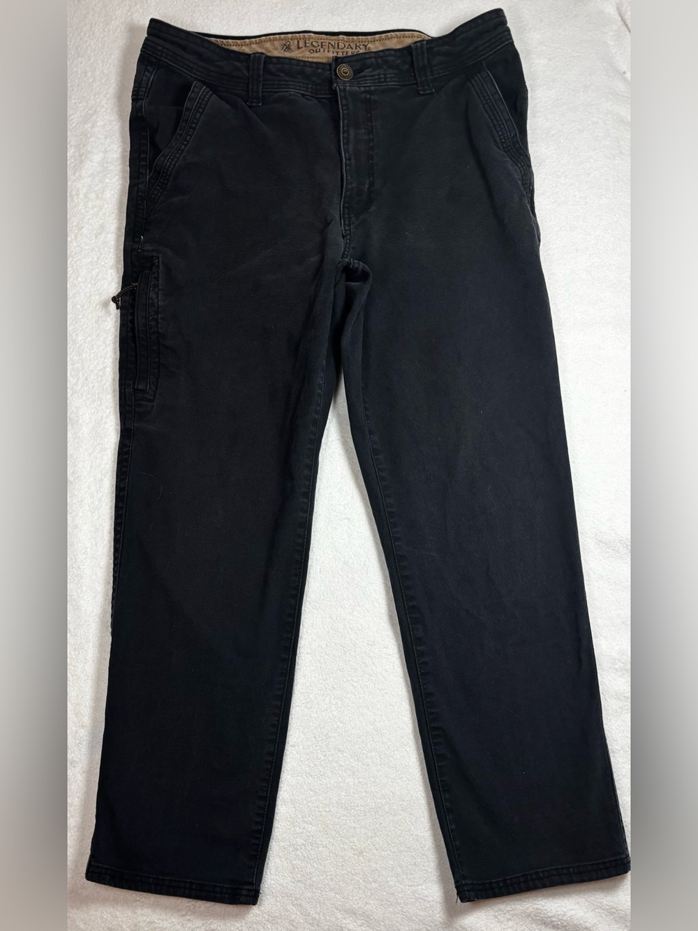 Legendary Outfitters men’s dark‑gray pants, 32x30, rugged cotton‑blend